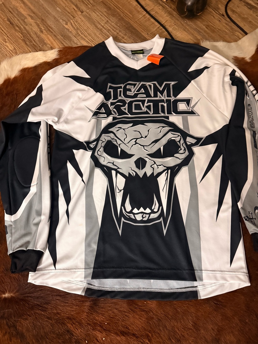 Team Arctic Cat Men’s Black & White Graphic Jersey